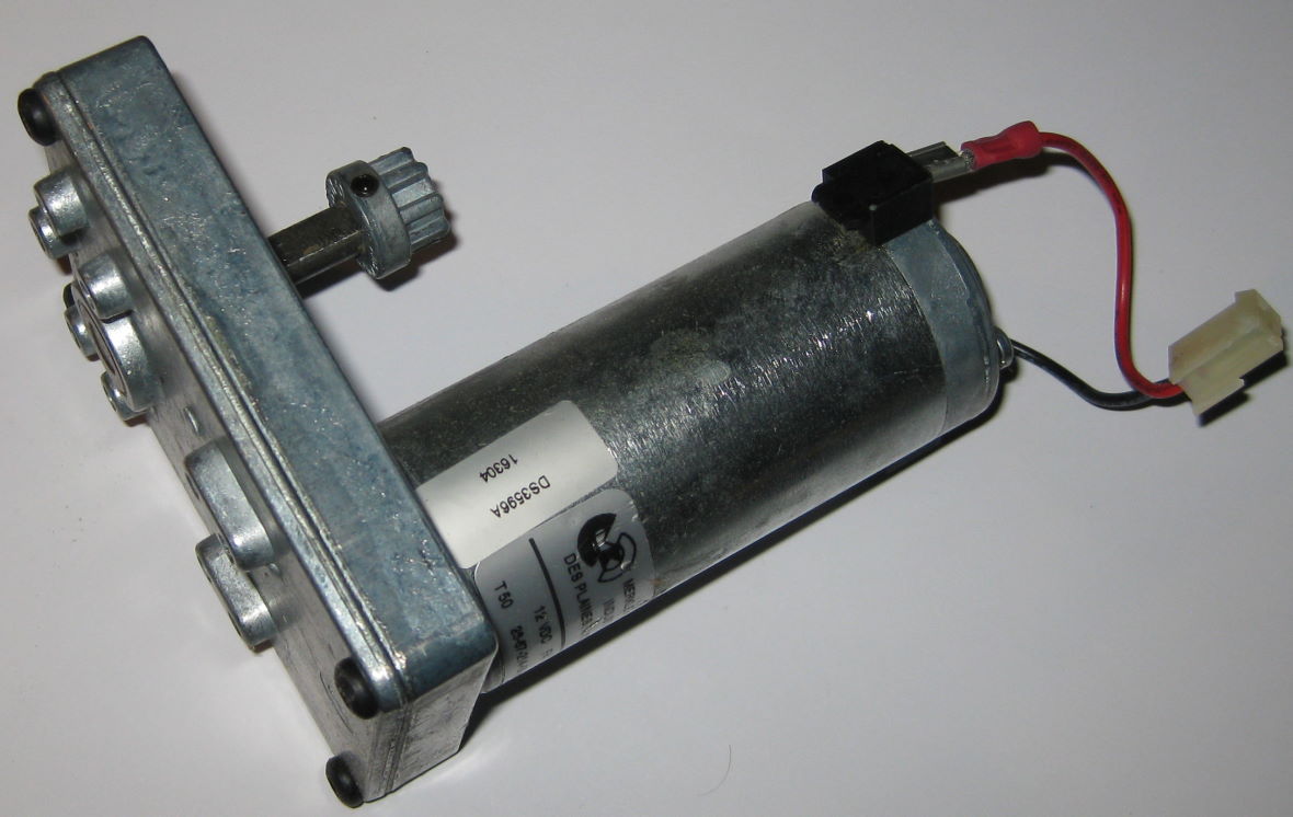 160 RPM Heavy Duty Gearhead Motor with Gear 12V Merkle Korff High